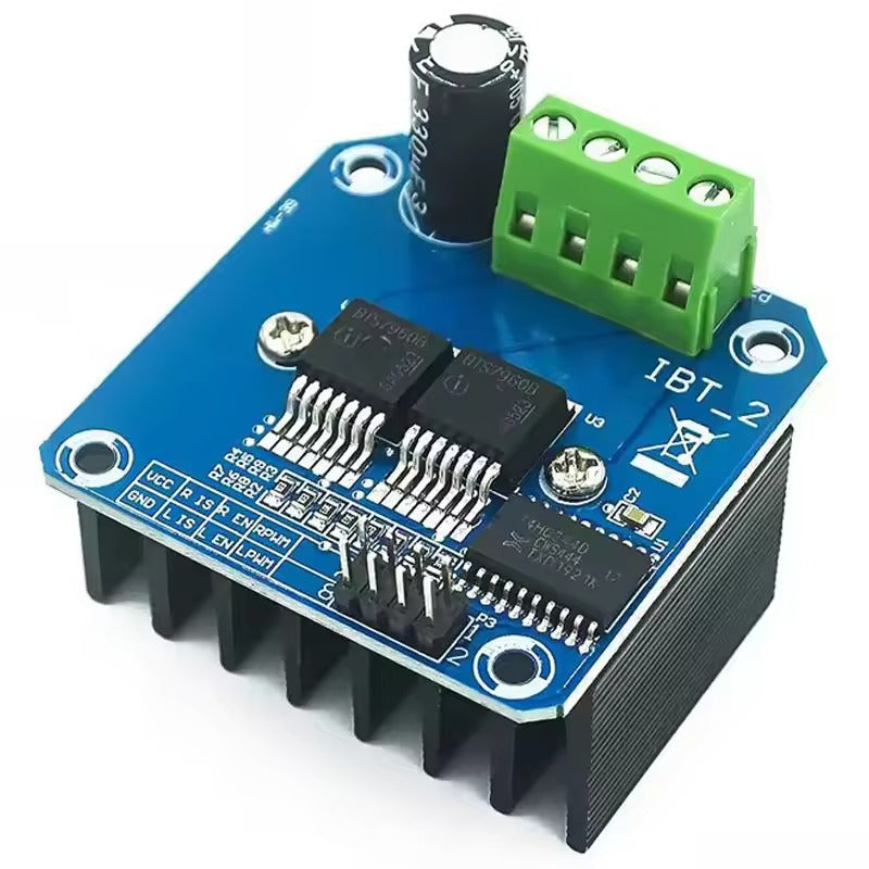 HiLetgo IBT-2 BTS7960 Motor Driver 43A H-Bridge 6V-27V for Arduino