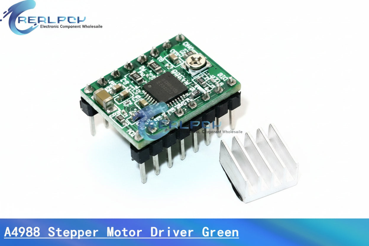 A4988 DRV8825 Stepper Motor Driver with Heat Sink for RAMPS 1.4 3D Printer