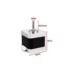 Nema 17 Stepper Motor 42mm Hybrid 4-Lead 0.42Nm for 3D Printer & CNC