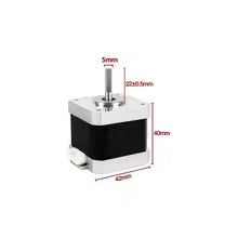 Nema 17 Stepper Motor 42mm Hybrid 4-Lead 0.42Nm for 3D Printer & CNC