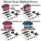 DSSERVO Waterproof Digital Servo 20KG 25KG 35KG Metal Gear for RC Cars