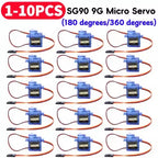 SG90 9G Micro Servo Motor 180/360 Degree for RC Airplane & Arduino