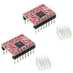 A4988 DRV8825 Stepper Motor Driver with Heat Sink for RAMPS 1.4 3D Printer
