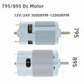 VoltPulse 795/895 DC Motor High Torque 12V/24V 12000RPM Ball Bearing