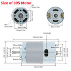 VoltPulse 795/895 DC Motor High Torque 12V/24V 12000RPM Ball Bearing