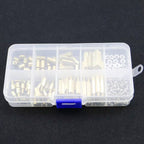 120pcs Brass M3 Standoff Kit – Hex Spacer Screw & Nut